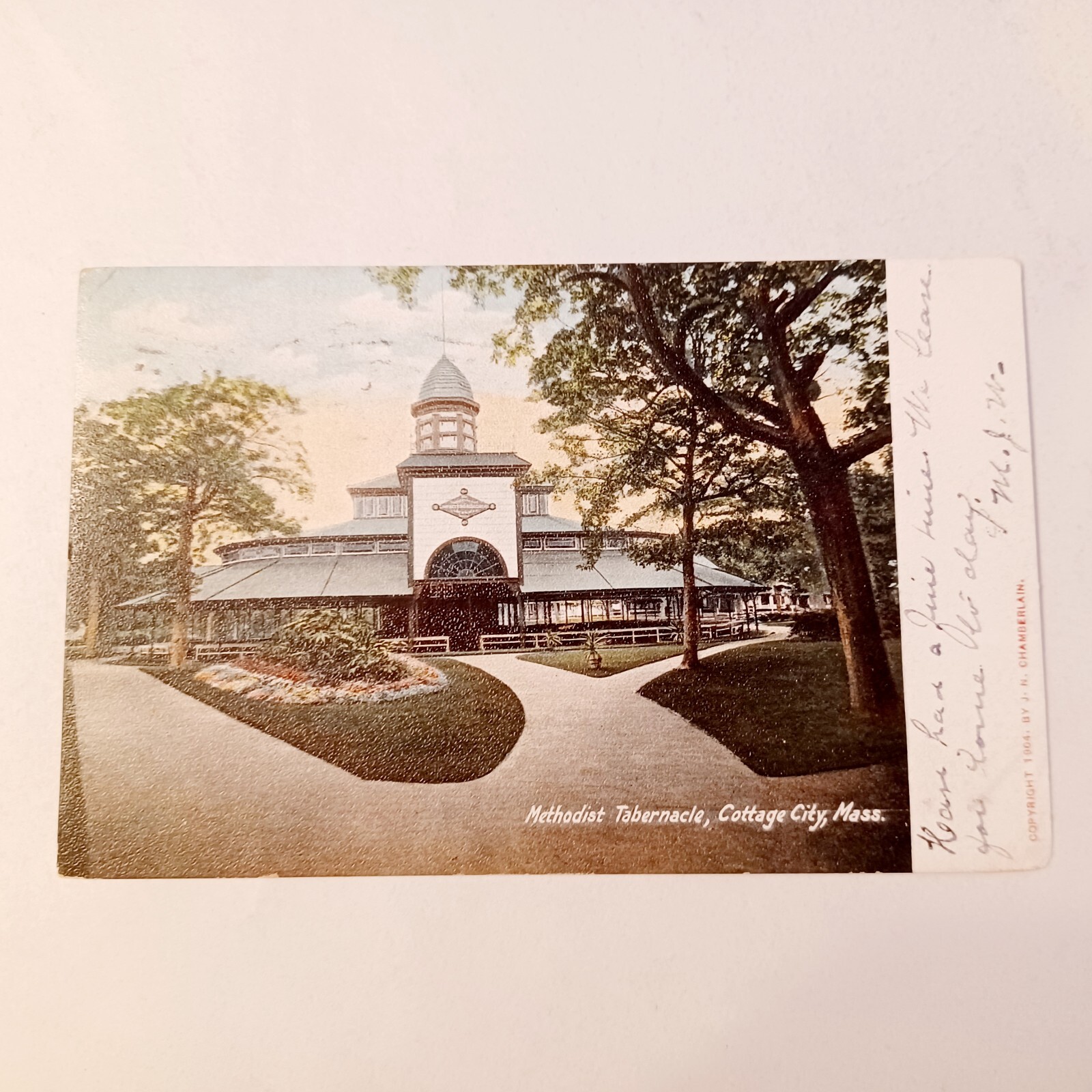 Postcard: Methodist Tabernacle - Cottage City Massachusetts Postcard: Methodist Tabernacle - Cottage City Massachusetts
