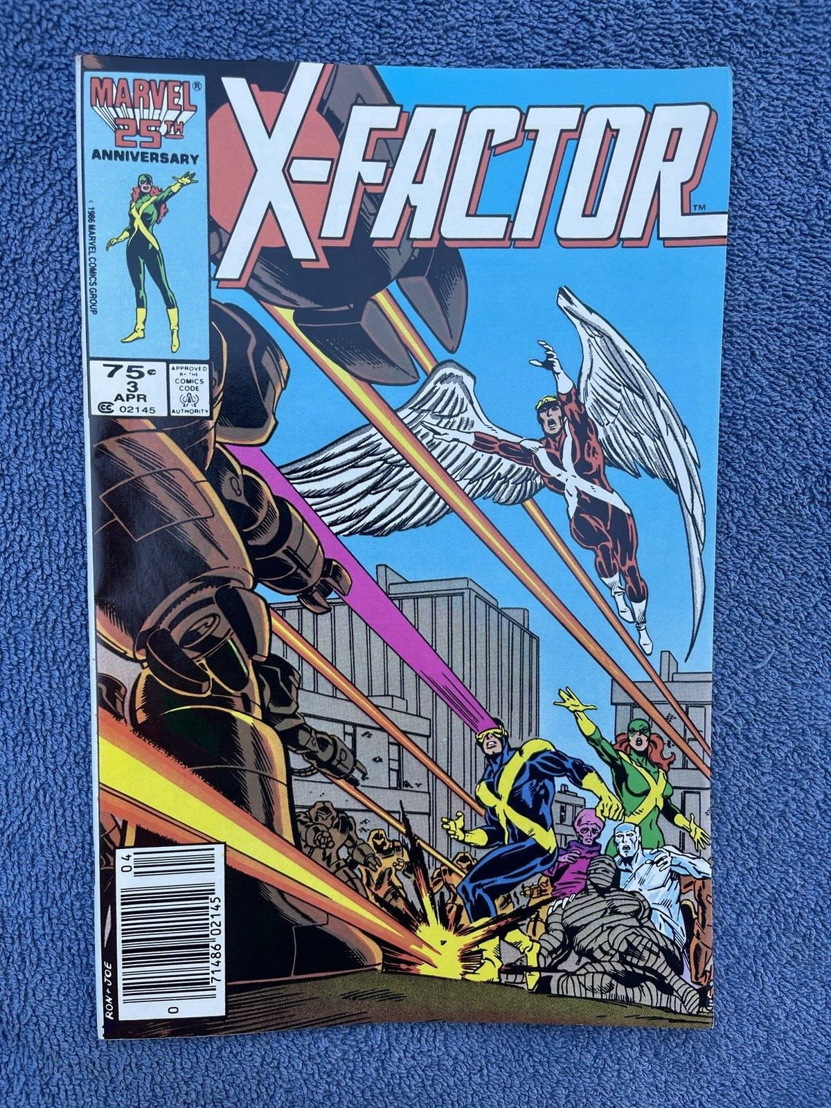 X-FACTOR #3 (Marvel, 1986) Layton & Guice ~ Newsstand ~ VF/NM (9.0)