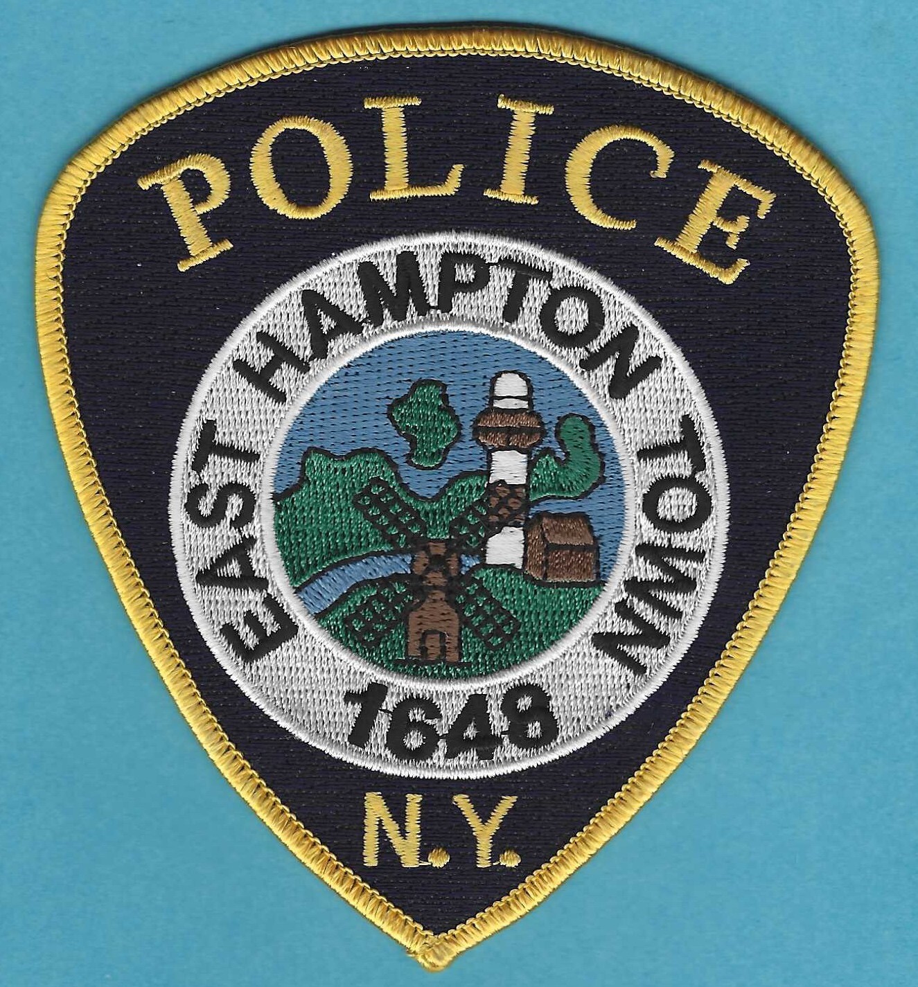 EAST HAMPTON NEW YORK POLICE SHOULDER PATCH
