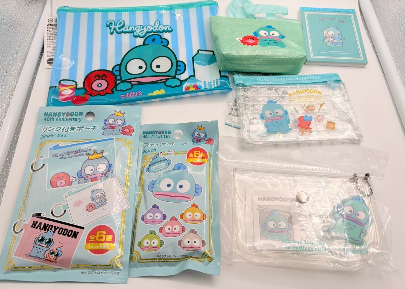 Hangyodon Bundle Set Total 6 Pcs With A Gift Memo Pad JP