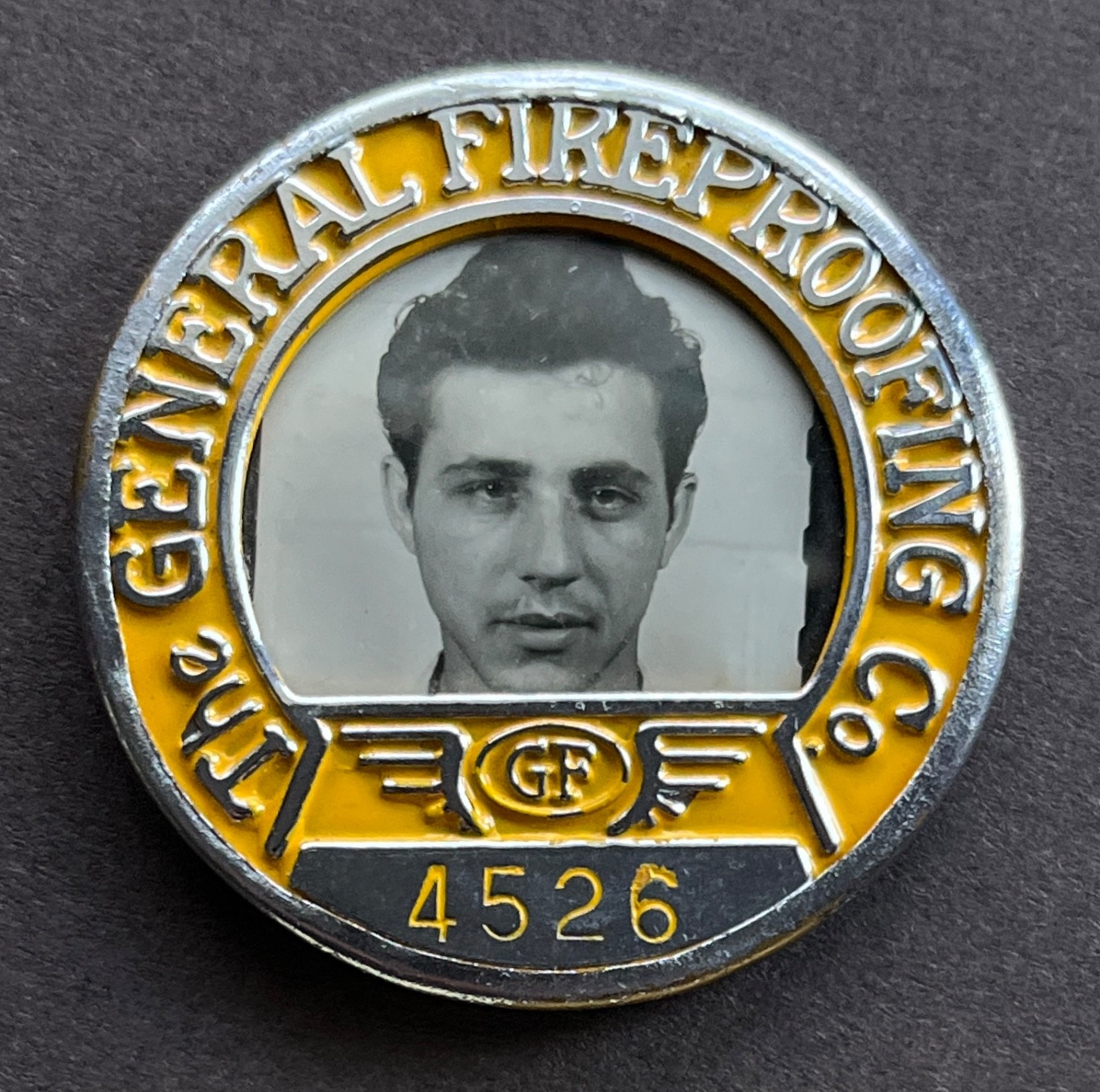 Vintage General Fireproofing Co Employee Photo ID Badge Youngstown Ohio Vintage General Fireproofing Co Employee Photo ID Badge Youngstown Ohio