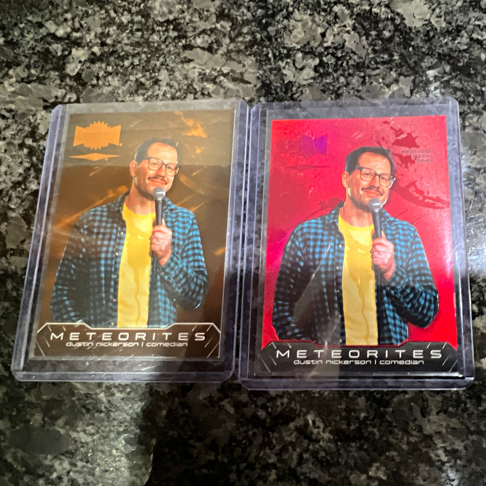 SkyBox 2023 Metal Universe SE Meteorites Dustin Nickerson #163 2-Card Lot