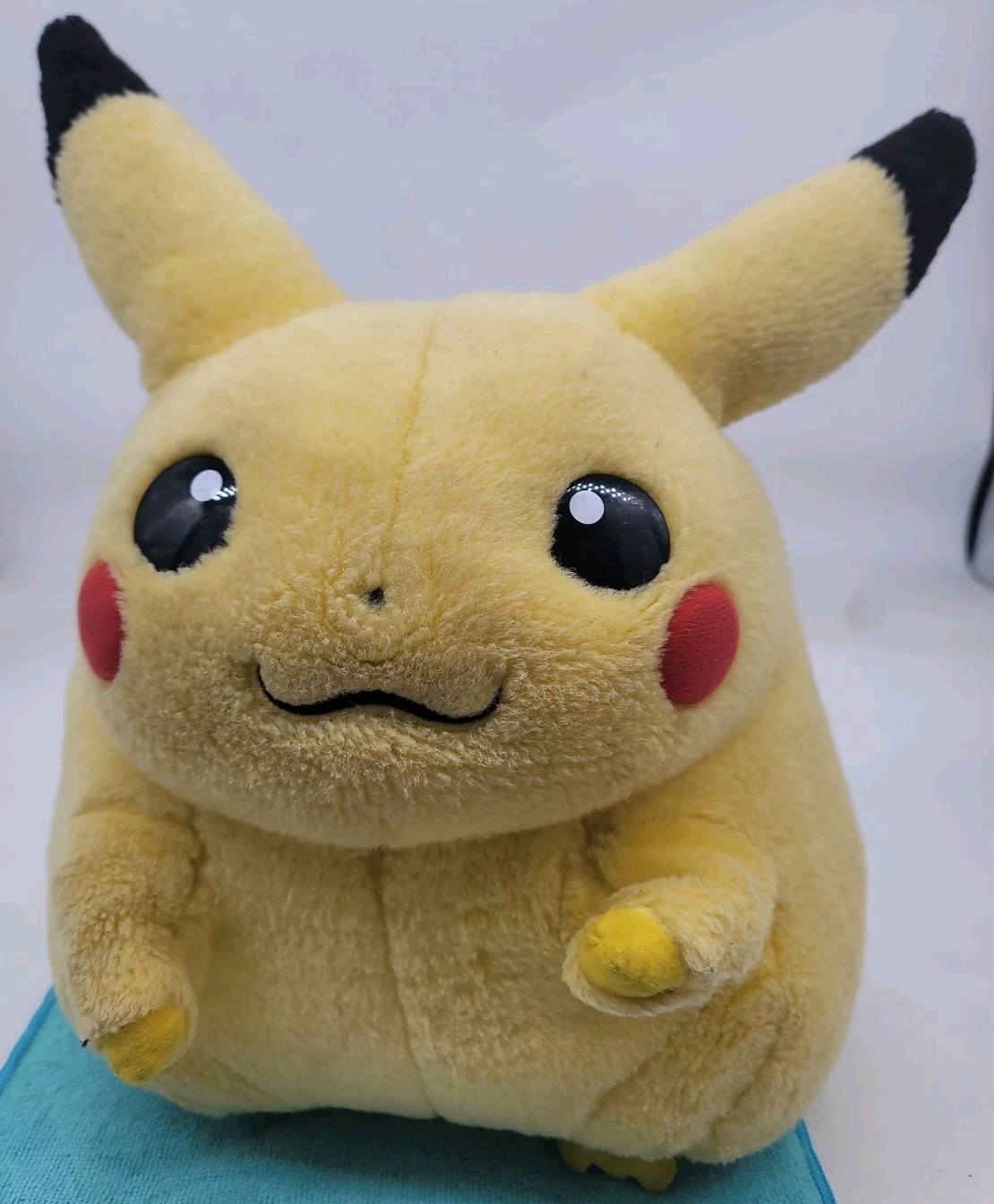 Vintage 1999 Pokemon Hasbro Tomy Jumbo Fat Pikachu Cute Plush 16” Nintendo Vintage 1999 Pokemon Hasbro Tomy Jumbo Fat Pikachu Cute Plush 16” Nintendo