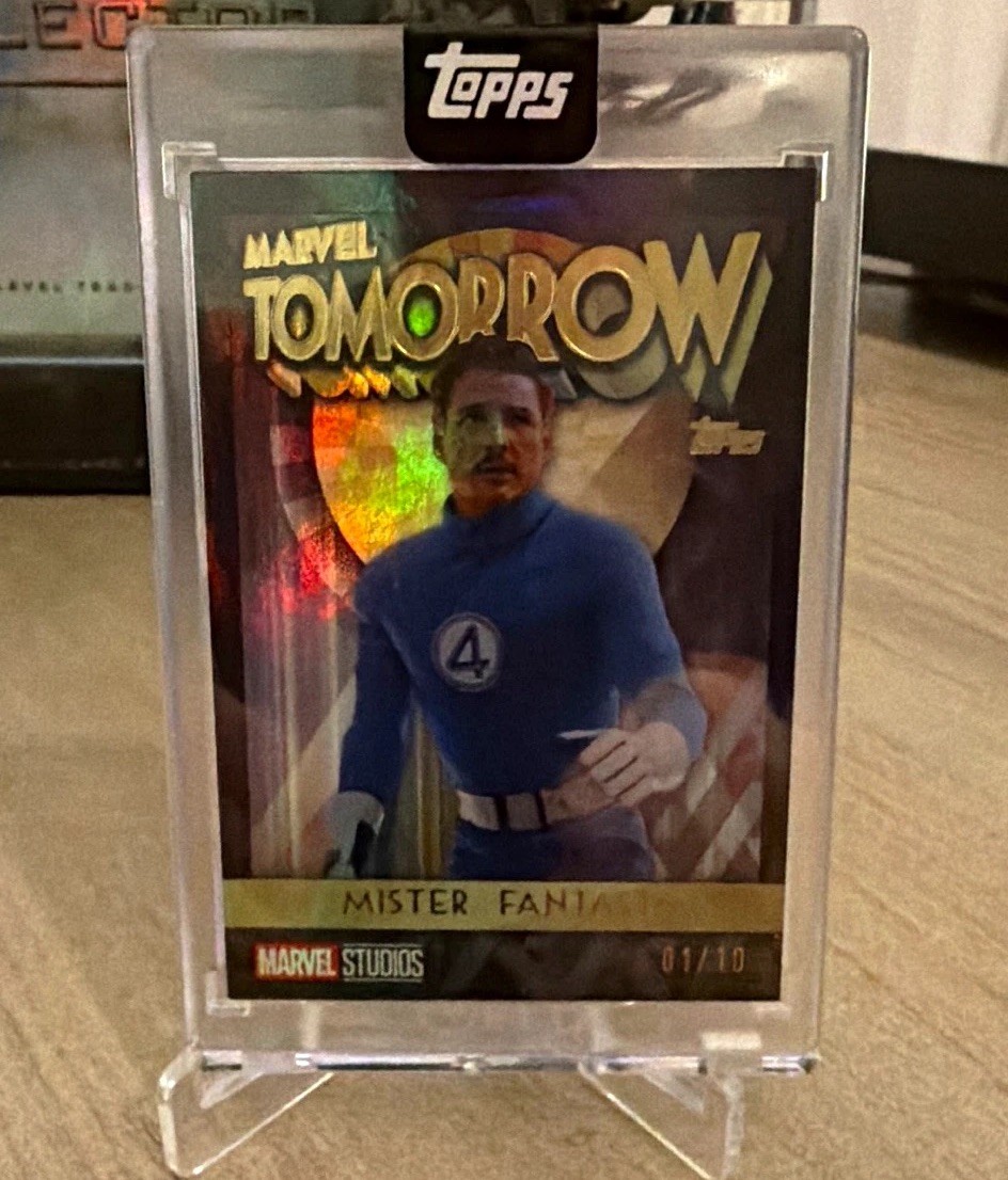 Topps Marvel Tomorrow Mister Fantastic Reed Richards MT-1 2023 Serial 1/10 Topps Marvel Tomorrow Mister Fantastic Reed Richards MT-1 2023 Serial 1/10