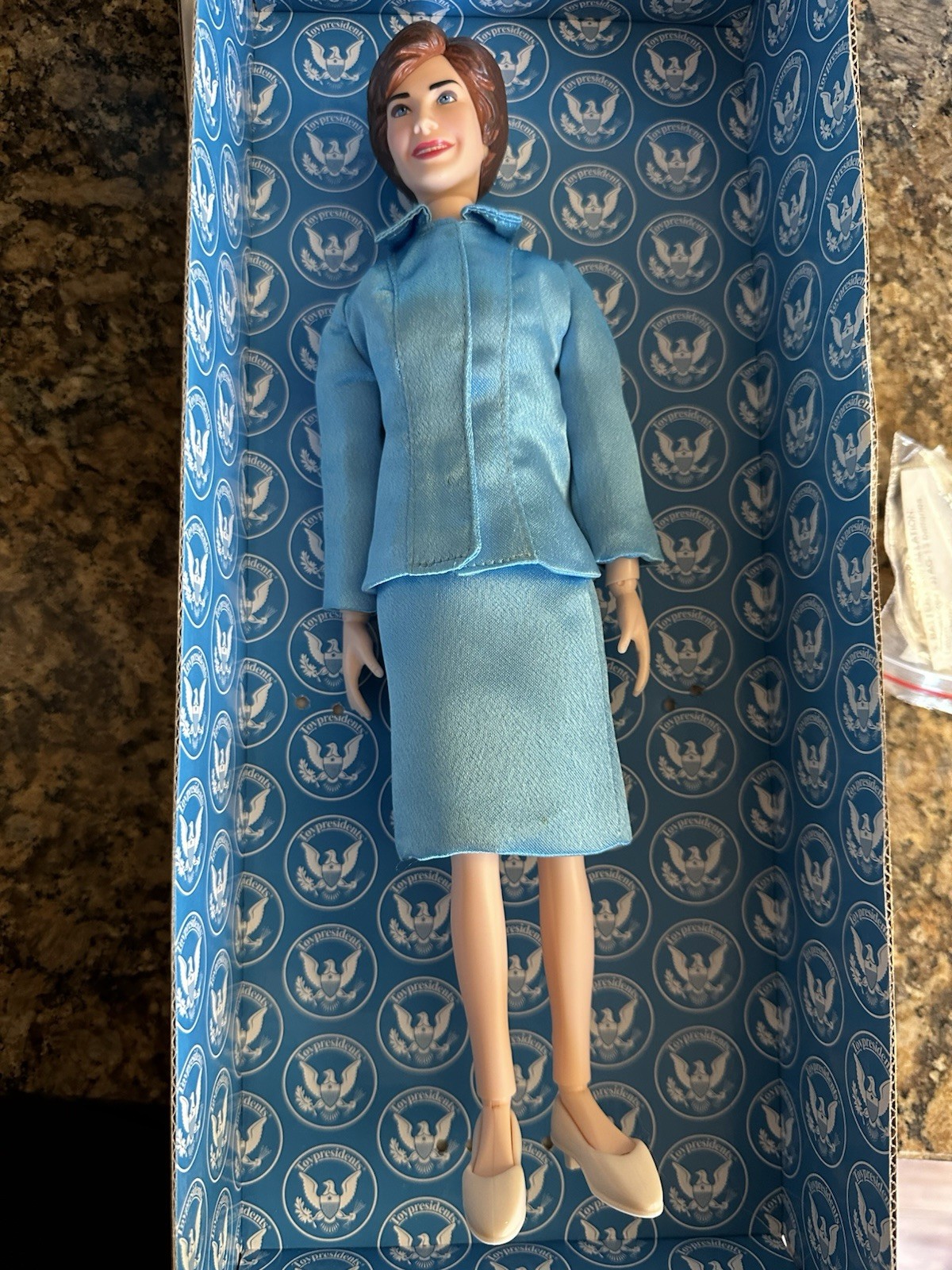 Toy President Inc. Laura Bush Doll Collectible *Works*