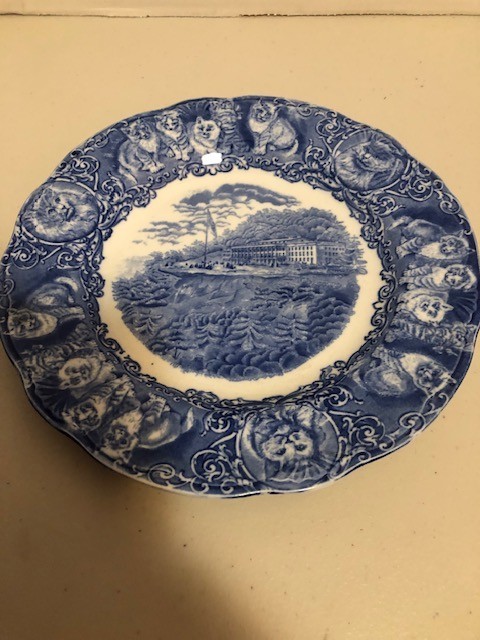 Antique Catskill Mountain House Plate 9\ Antique Catskill Mountain House Plate 9\