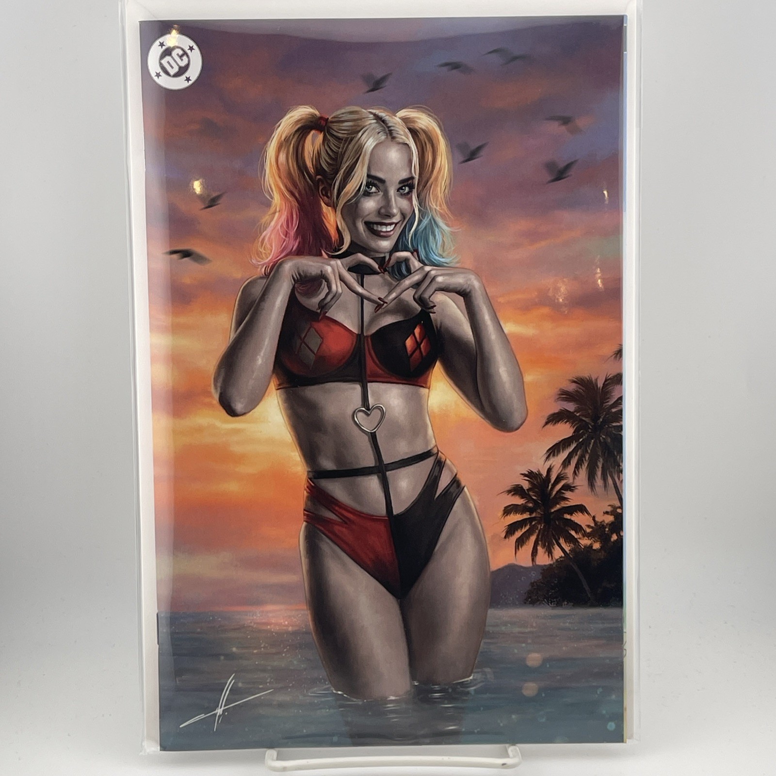 G\'Nort\'s Swimsuit Edition #1 Carla Cohen Megacon Harley Virgin NM LTD 800