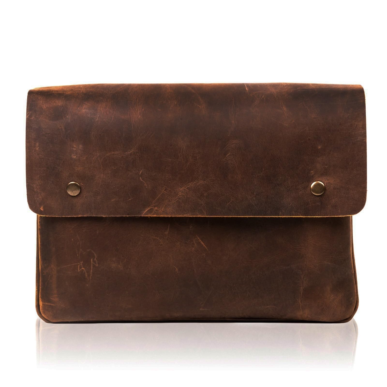 TUZECH Vintage Leather Document Folder Portfolio 13.3 TUZECH Vintage Leather Document Folder Portfolio 13.3
