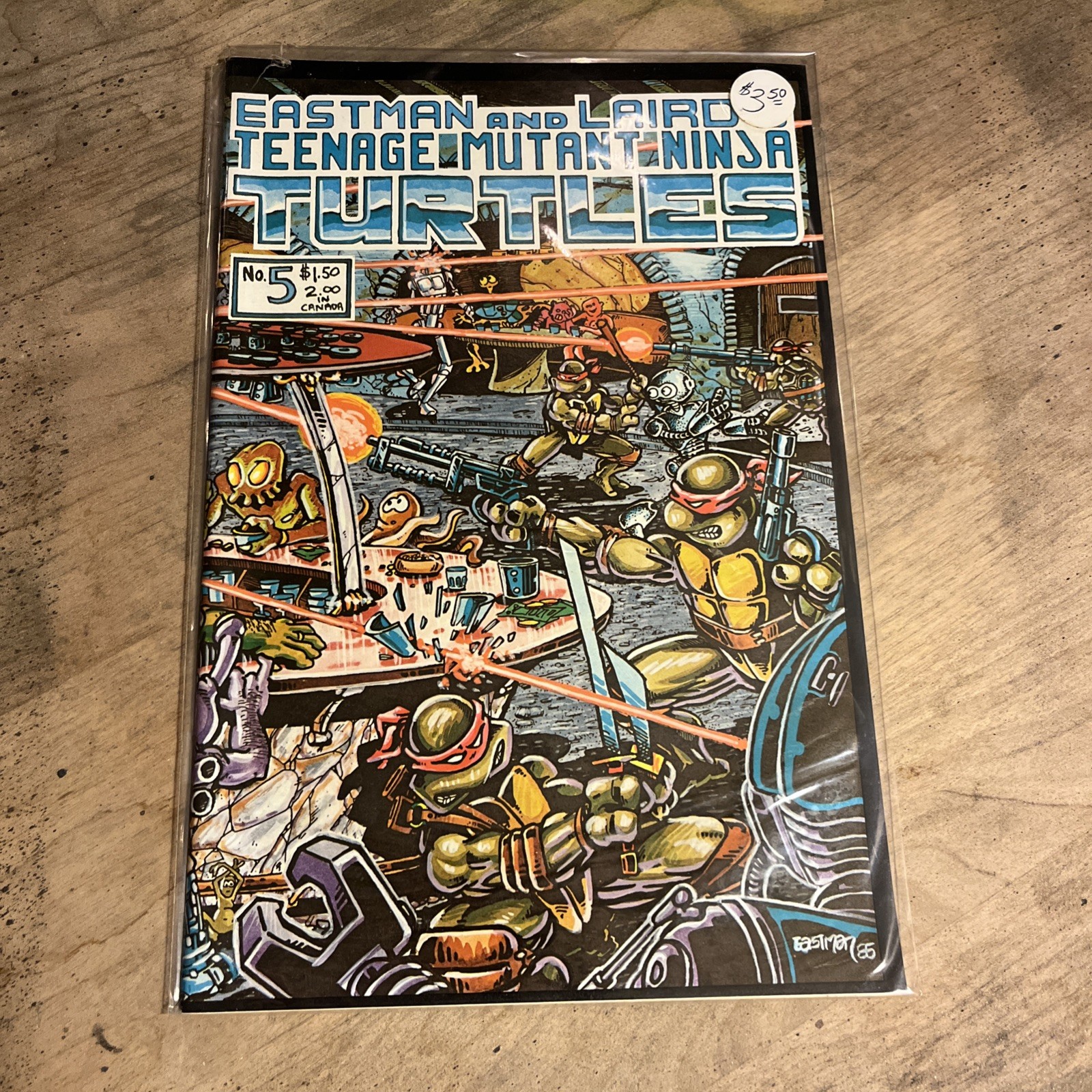 Eastman and Laird's Teenage Mutant Ninja Turtles No. 5 (1985) Eastman and Laird's Teenage Mutant Ninja Turtles No. 5 (1985)