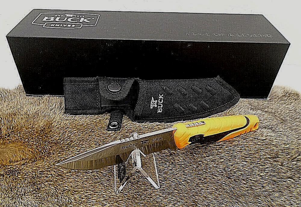 Buck Pursuit Pro Large #656 Fixed Blade Hunting Knife USA 0656ORS-B # 12751 Buck Pursuit Pro Large #656 Fixed Blade Hunting Knife USA 0656ORS-B # 12751