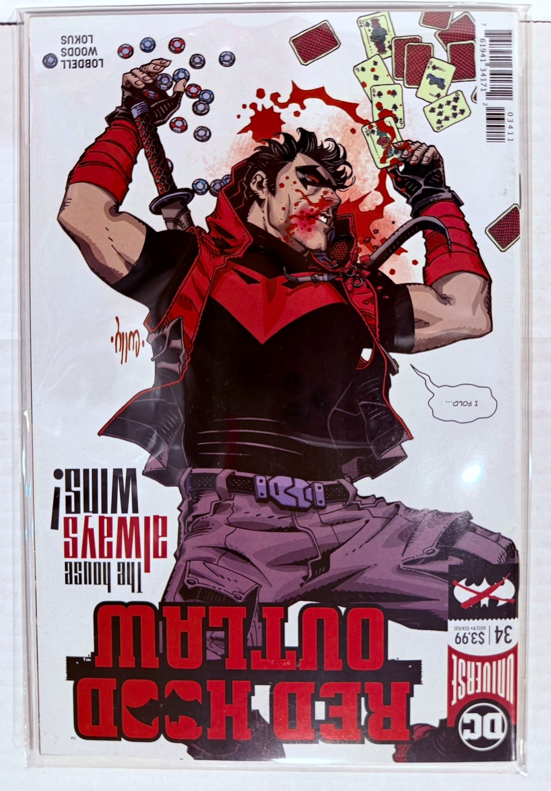 Red Hood: Outlaw #34 Red Hood Scott Lobdell Pete Woods (Modern)