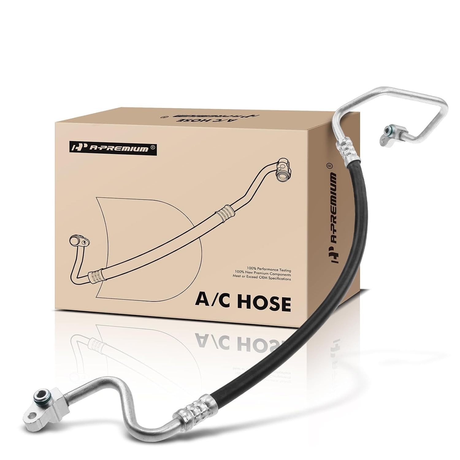 A-Premium A/C Suction & Discharge Line Hose Assembly Compatible with Toyota