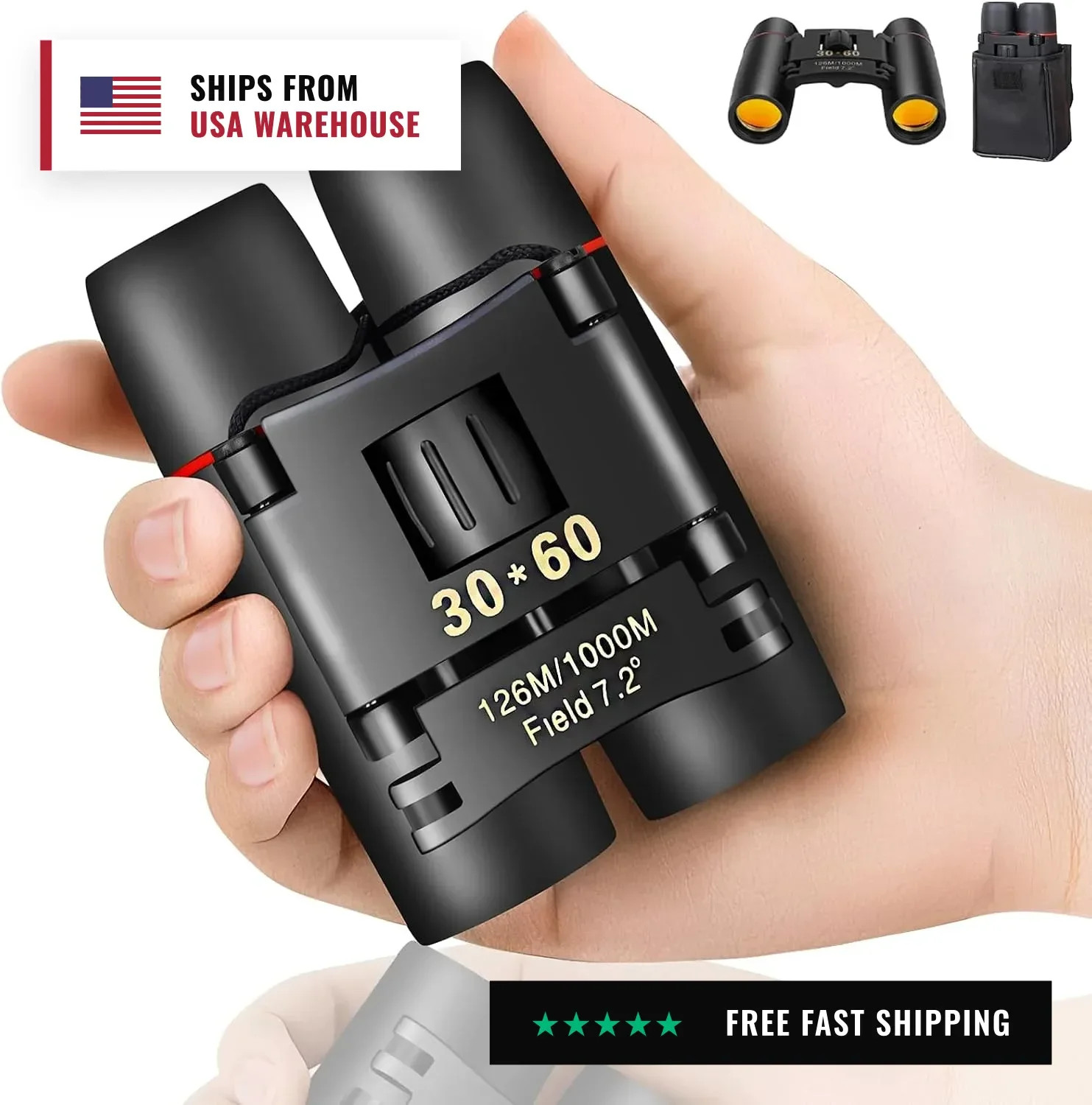 Compact Binoculars for Adults and Kids, HD Mini Portable Outdoor Binoculars Chil Compact Binoculars for Adults and Kids, HD Mini Portable Outdoor Binoculars Chil