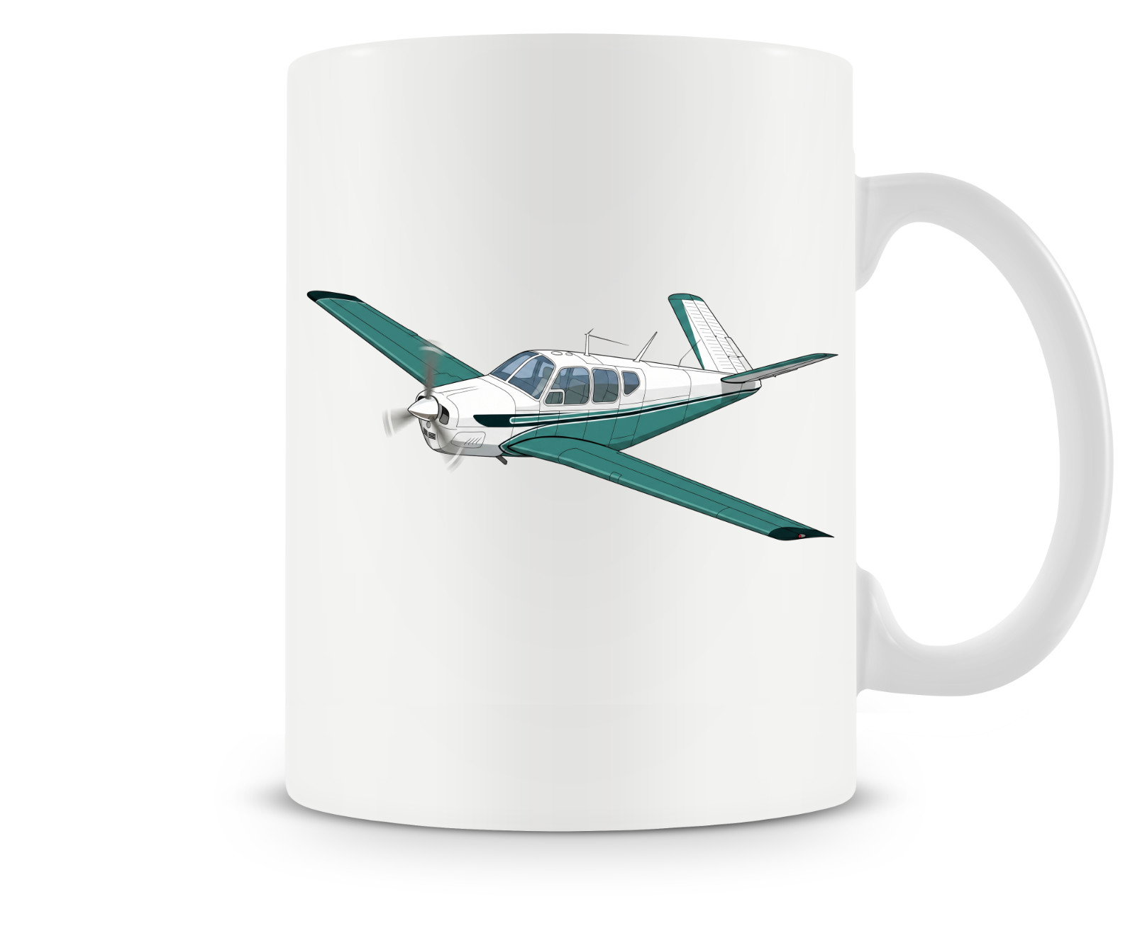 Beechcraft Bonanza B35 Ceramic Coffee Mug - 15oz. Beechcraft Bonanza B35 Ceramic Coffee Mug - 15oz.