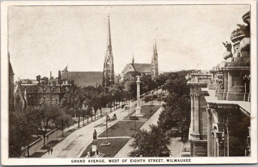 Vintage 1910s MILWAUKEE, Wisconsin Postcard \