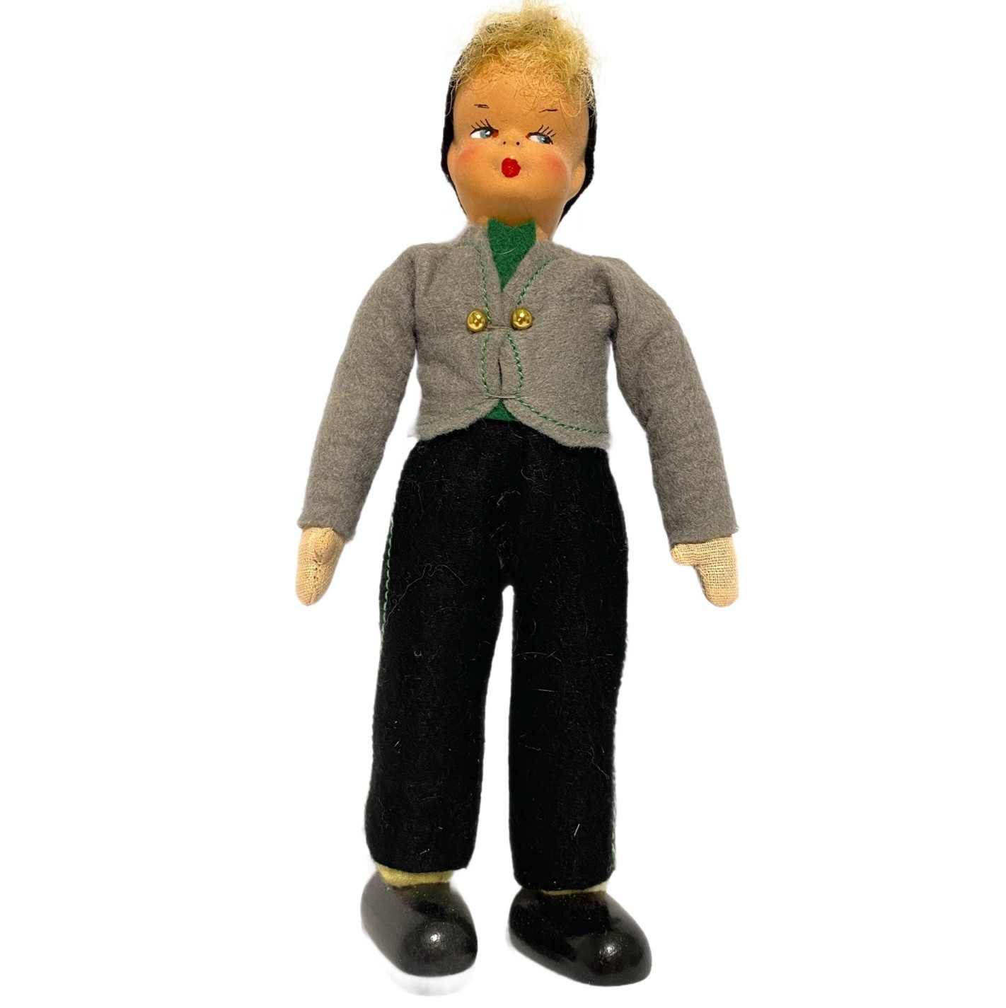 Antique German Bisque Doll Boy, 8\ Antique German Bisque Doll Boy, 8\