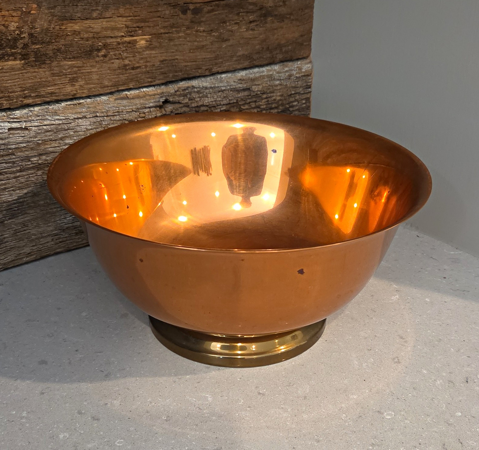 Vintage FB Rogers Paul Revere Reproduction Bowl 10” Round Centerpiece