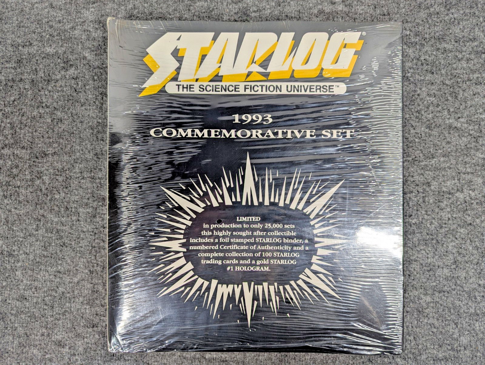 Starlog Science Fiction 1993 Commemorative Set New Factory Sealed to 25,000 Starlog Science Fiction 1993 Commemorative Set New Factory Sealed to 25,000