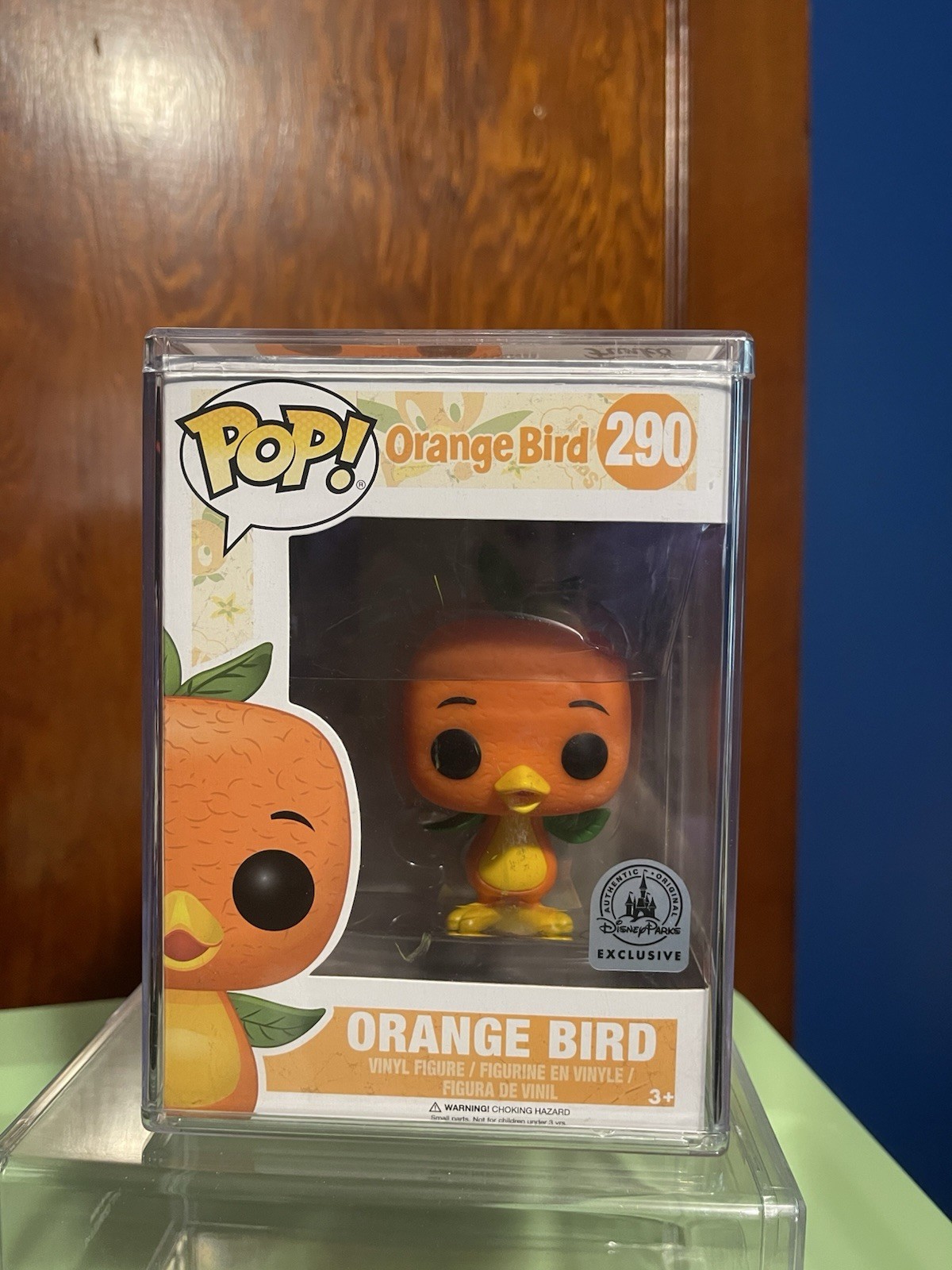Funko Pop Orange Bird #290 — With Used Hard Stack Case — Rare Funko Pop Orange Bird #290 — With Used Hard Stack Case — Rare