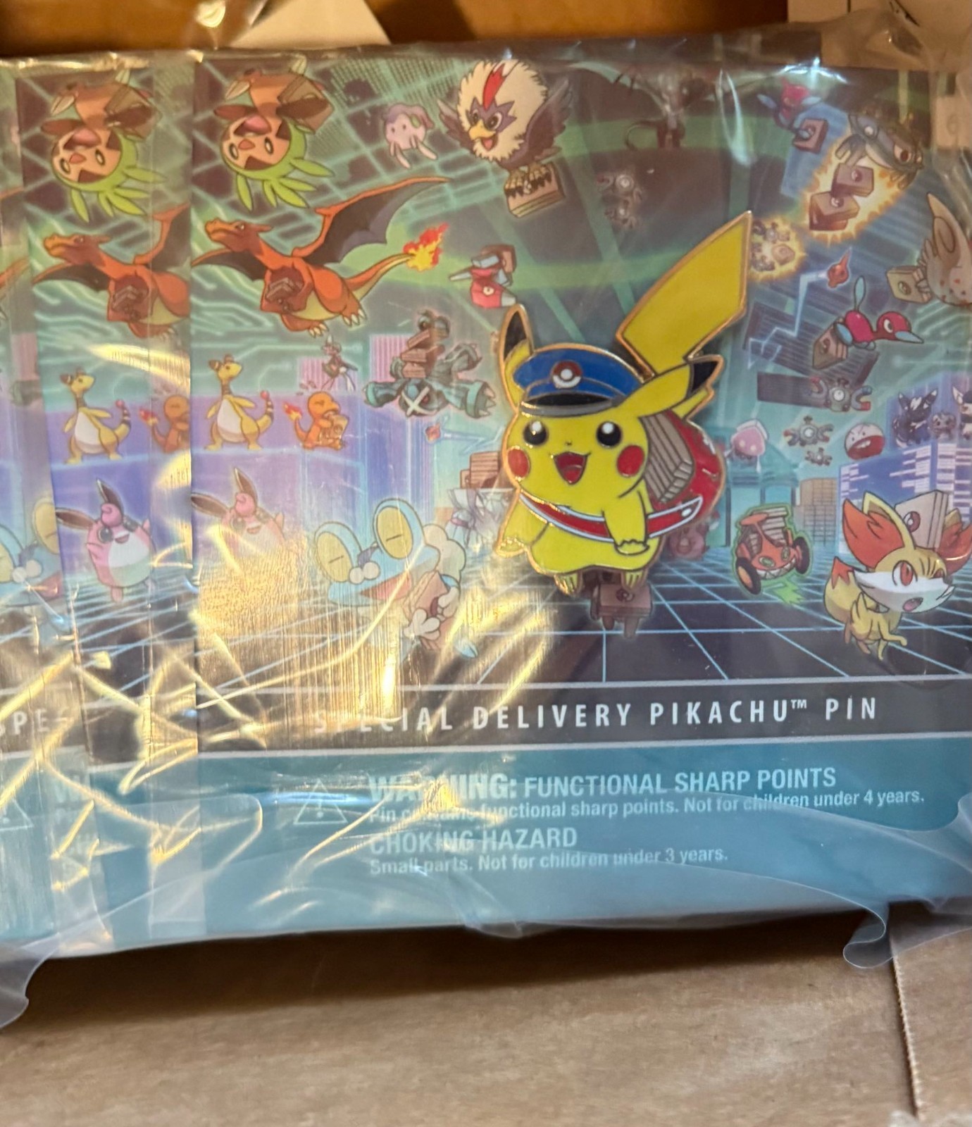 Special Delivery Pikachu Pokémon Pin - Pokemon Center Exclusive Special Delivery Pikachu Pokémon Pin - Pokemon Center Exclusive