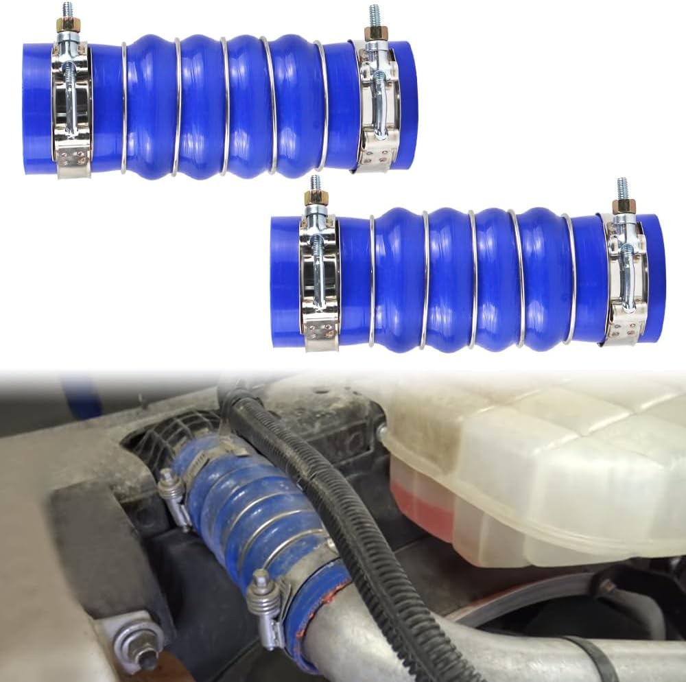2PCS Upper Radiator Hoses 2.5