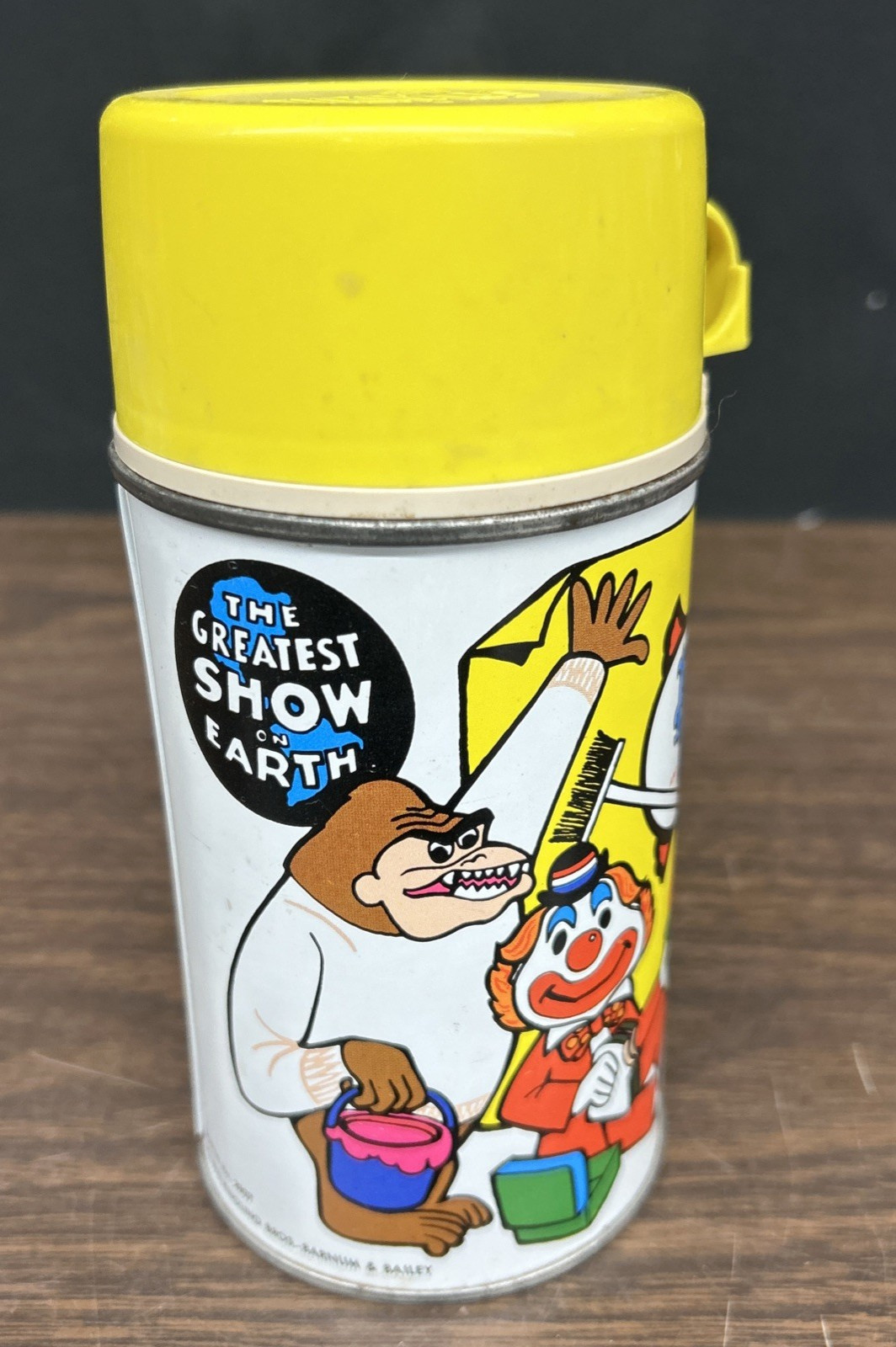 Vintage Ringling Bros. & Barnum & Bailey Circus. 1970 Thermos