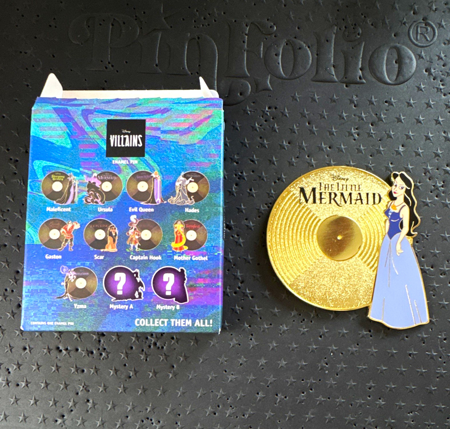 Palm Vanessa - Chaser Disney Villains Vinyl Records Jumbo Mystery LE150