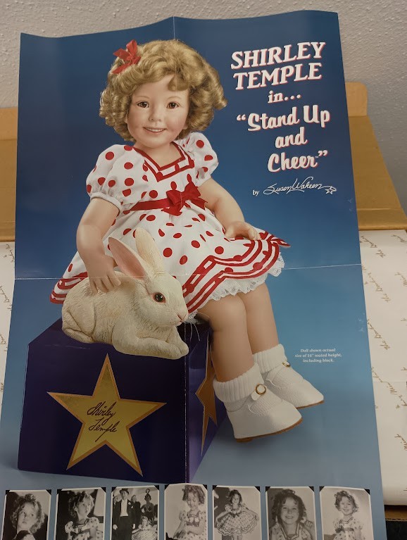 NIB Shirley Temple Stand Up and Cheer by Susan Wakeen 14