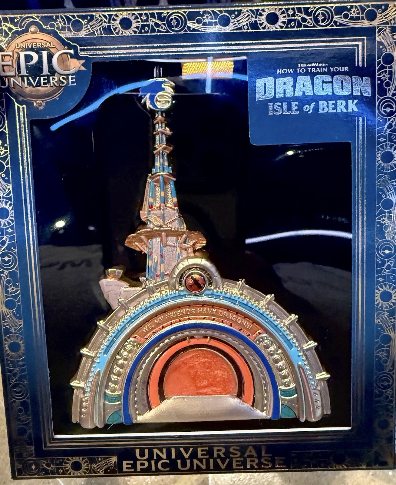 Universal Epic Isle Of Berk One Year Anniversary Limited Edition Portal Pin NEW Universal Epic Isle Of Berk One Year Anniversary Limited Edition Portal Pin NEW