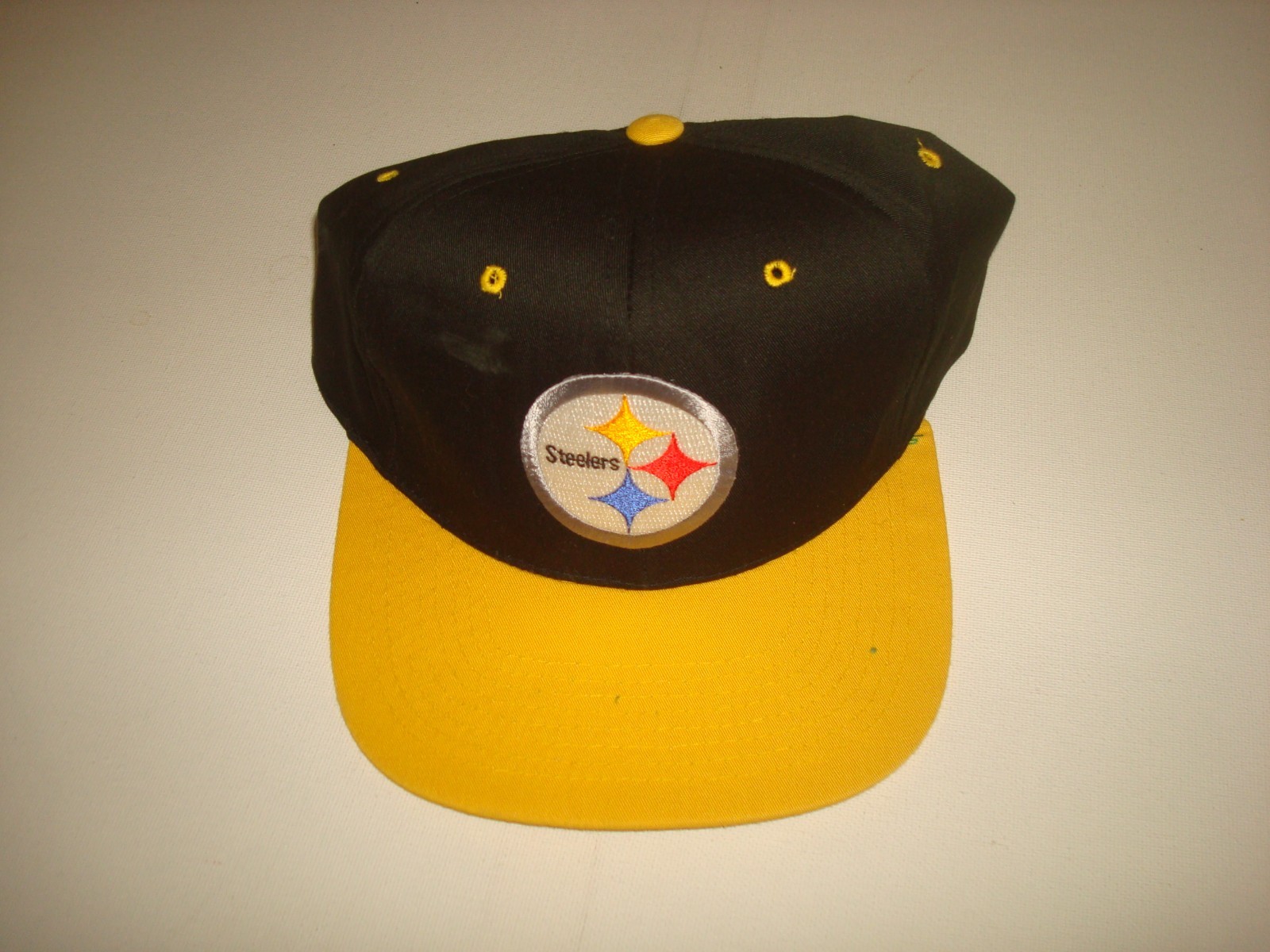 PITTSBURGH STEELERS   90S SNAPBACK  HAT CAP VINTAGE DEADSTOCK R1