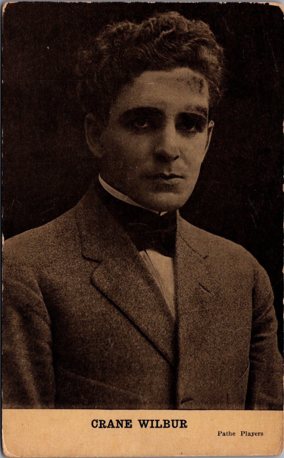 Crane Wilbur Pathe Players Silent Film Actor Portrait Postcard Kraus Mfg Co NYC Crane Wilbur Pathe Players Silent Film Actor Portrait Postcard Kraus Mfg Co NYC
