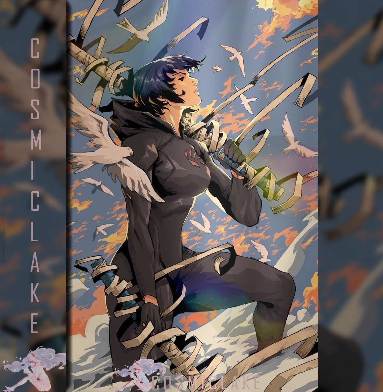 Absolute Cassandra Cain Shadows Hand #1 Soy Virgin Foil Variant Presale 9/23☆