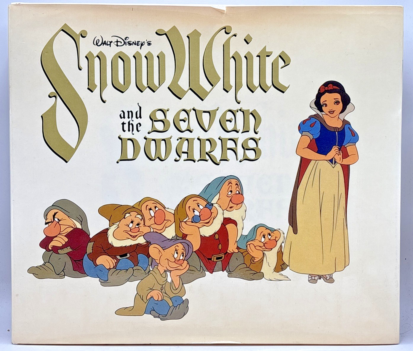 Vintage 1979 Walt Disney's Snow White and the Seven Dwarfs HC DJ