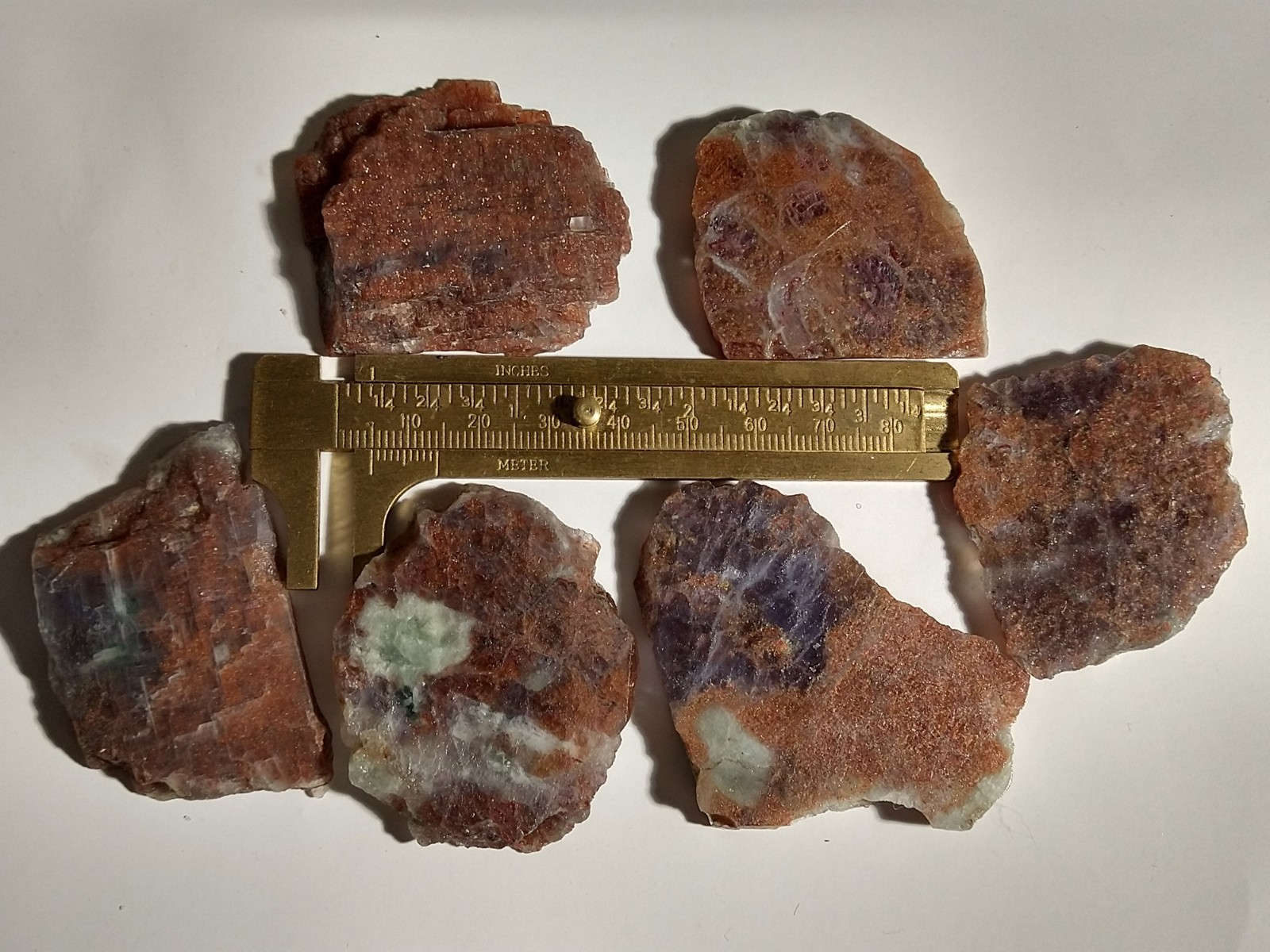 125 Gram Sunstone Discount Lot Flashy Iridescent Copper