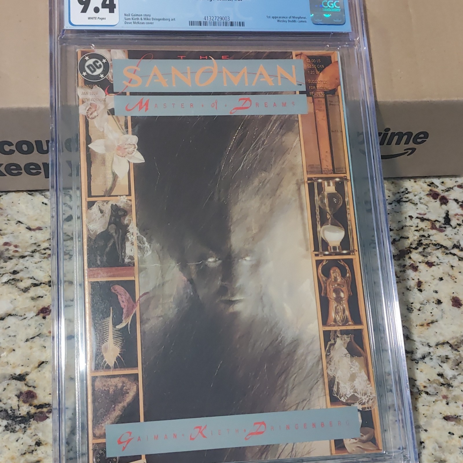 Sandman #1 (DC Comics January 1989) CGC 9.4 Sandman #1 (DC Comics January 1989) CGC 9.4