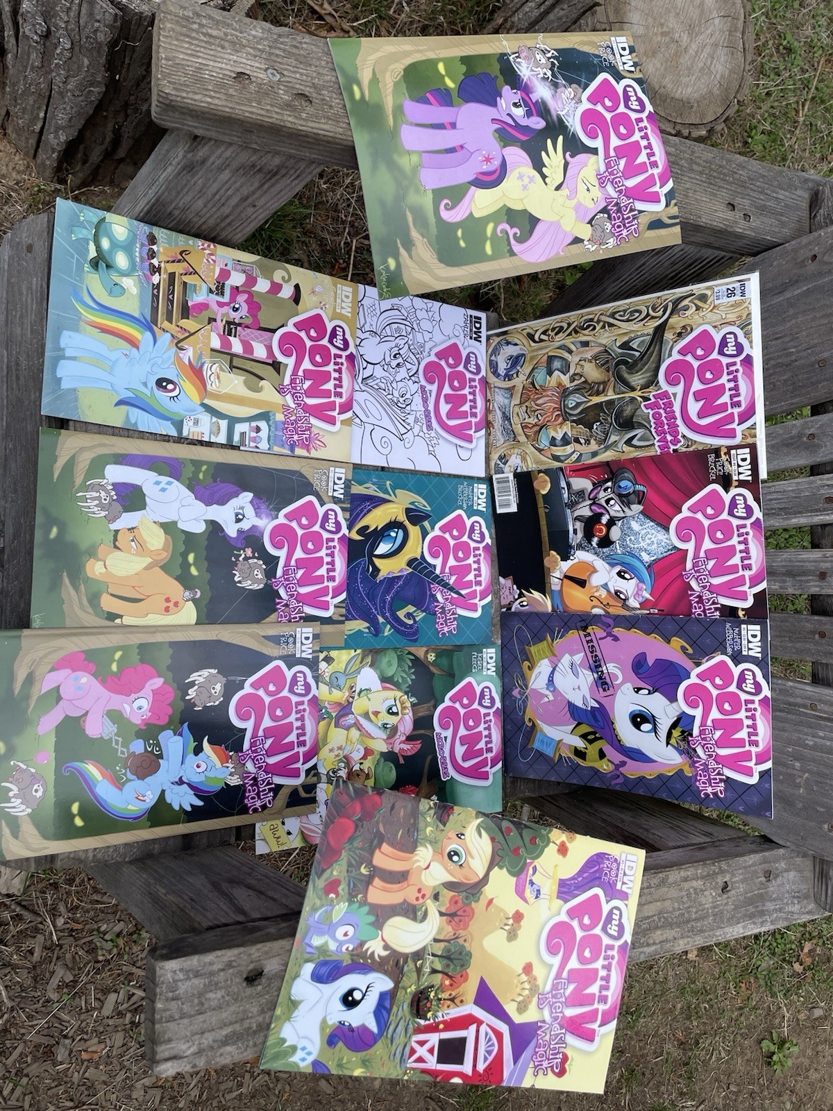 11 My Little Pony IDW Comics – 2012/2013 – Excellent Condition 11 My Little Pony IDW Comics – 2012/2013 – Excellent Condition