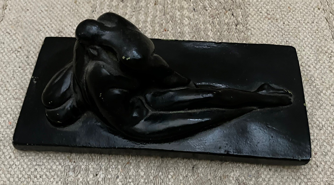 Vintage Modernist Figurative Sculpture MCM Cubist Erotica Solvang De Welles Nude Vintage Modernist Figurative Sculpture MCM Cubist Erotica Solvang De Welles Nude