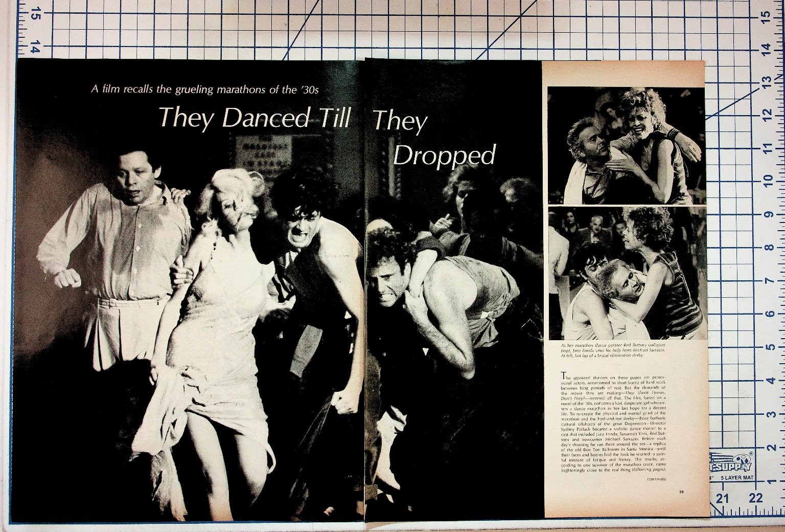 1930s Dance Marathon History Magazine Article They Danced Till They Dropped 1930s Dance Marathon History Magazine Article They Danced Till They Dropped