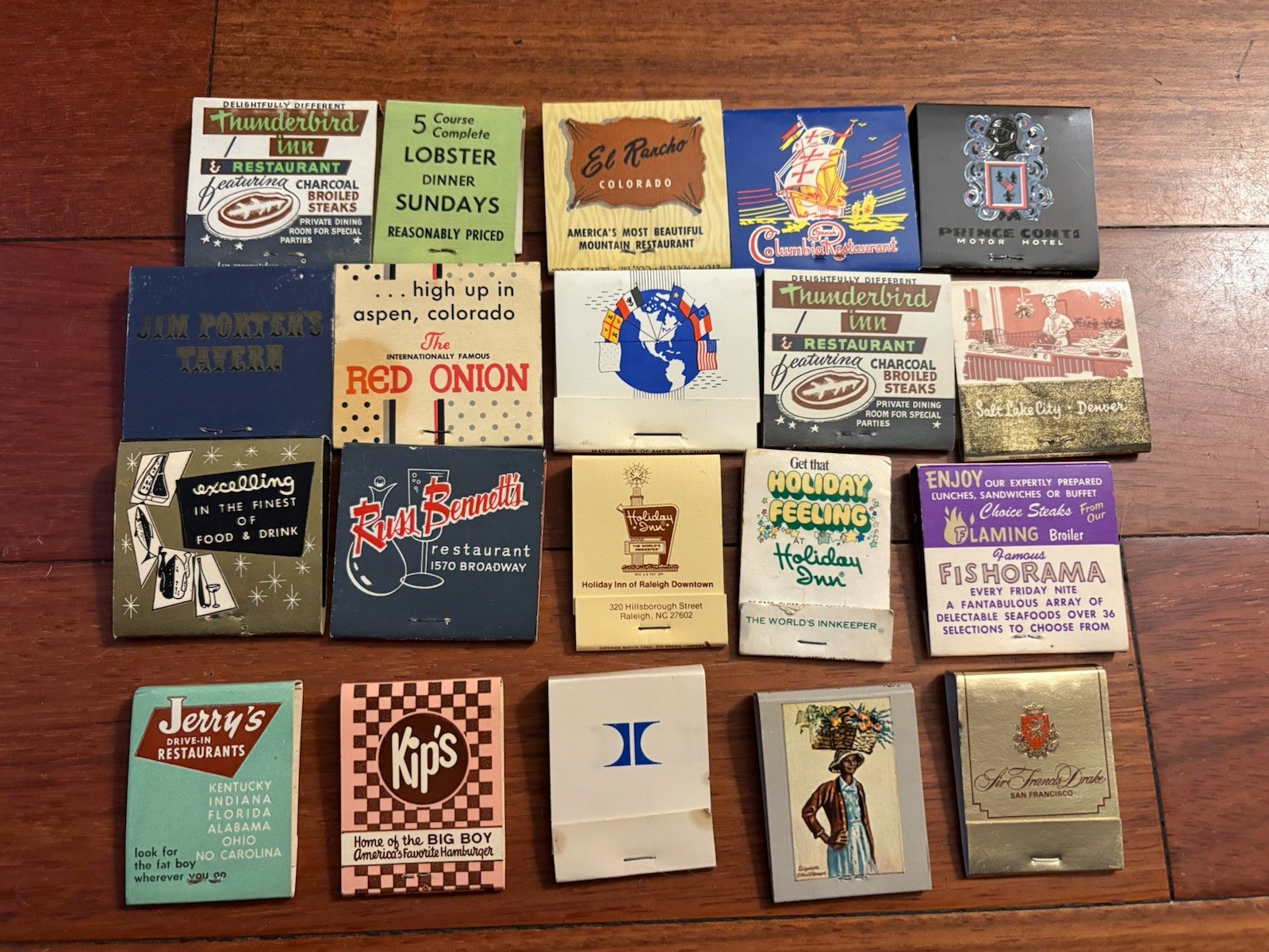 Lot of Twenty (20) Vintage Advertising Matchbooks Matches Matchbox Lot of Twenty (20) Vintage Advertising Matchbooks Matches Matchbox