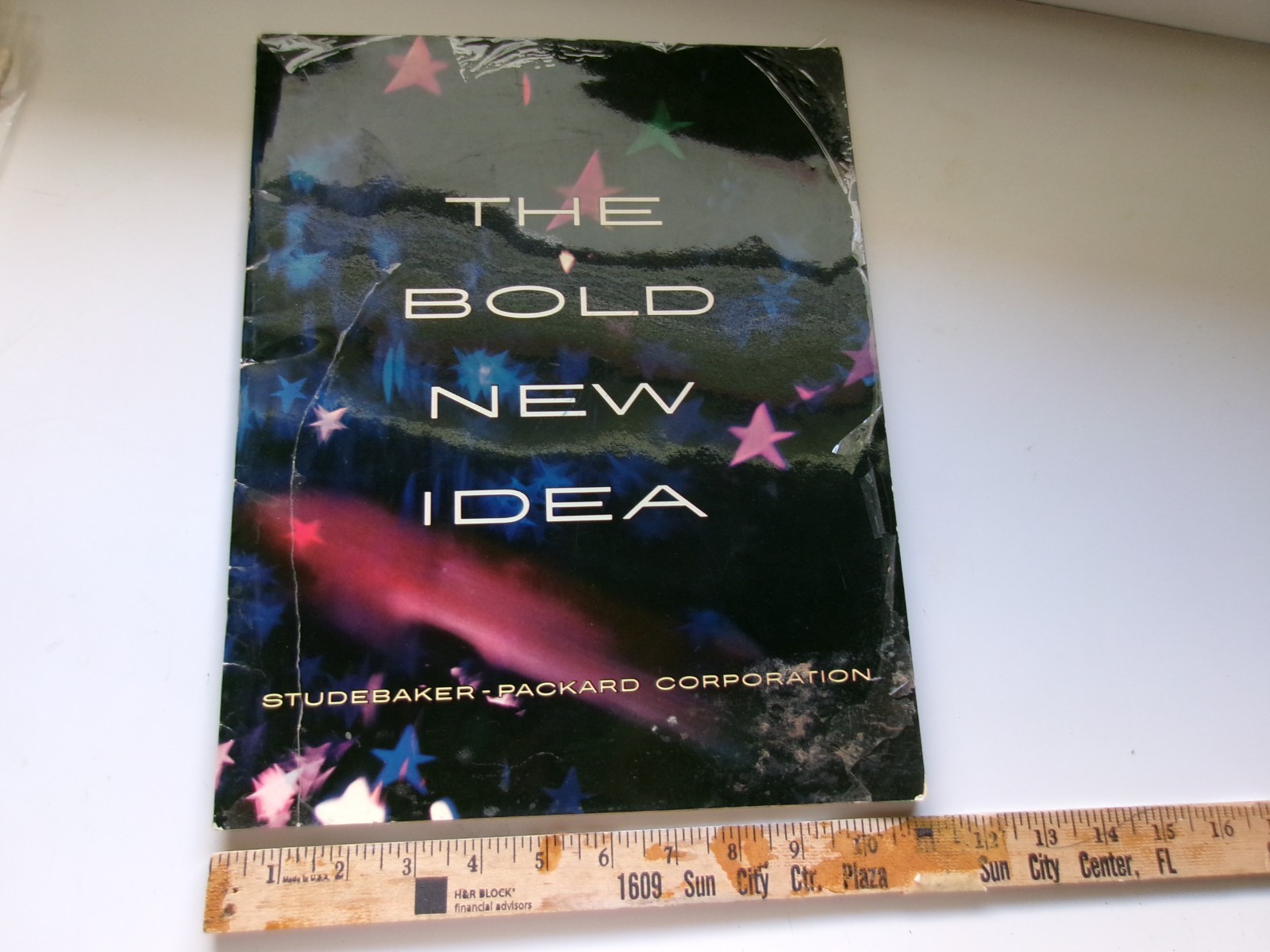 Packard Studebaker brochure the bold new idea 1955 1956 vintage