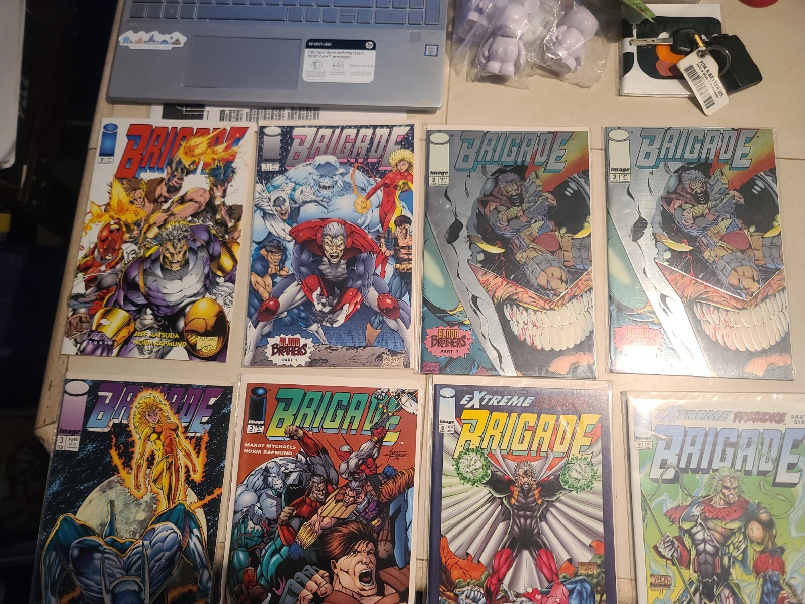 Image Comics Lot Brigade Extreme Prejudice # 0 1 2 2 3 3 8 and 9 Blood Brothers Image Comics Lot Brigade Extreme Prejudice # 0 1 2 2 3 3 8 and 9 Blood Brothers