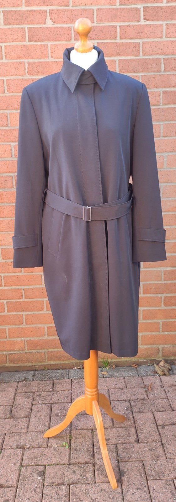 Vintage British Airways Julien Macdonald Uniform Coat With Hood And Belt Size 8S