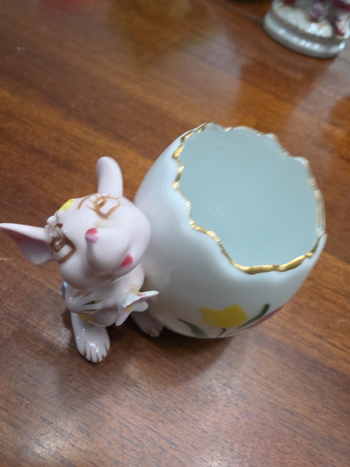 Vintage Japan Hand Painted Ceramic Adorable Mouse Planter/Vase 2.3 Vintage Japan Hand Painted Ceramic Adorable Mouse Planter/Vase 2.3