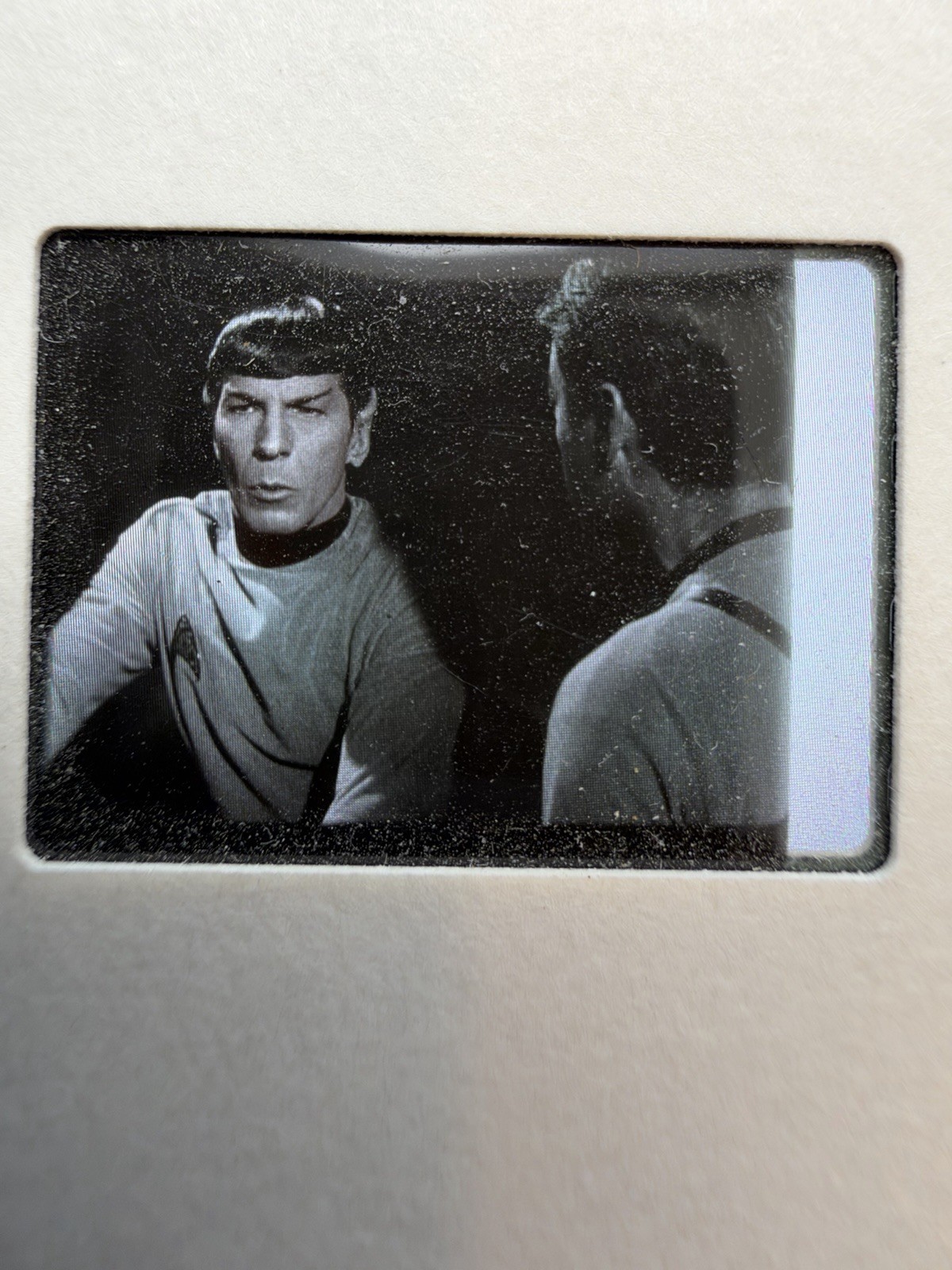 Vintage STAR TREK TOS 35mm Film Cell Slides 20 Lot Kirk Spock Enterprise Cast