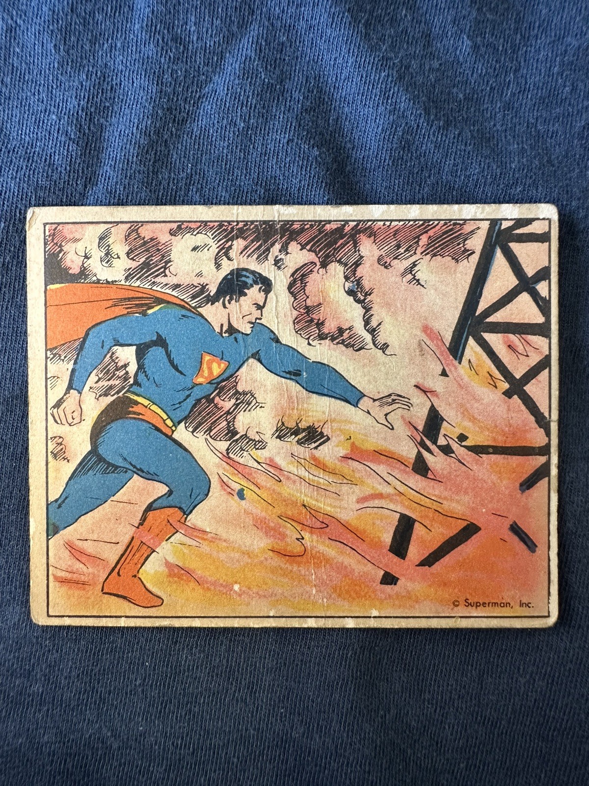1940 Gum, Inc. Superman #34 Peril in the Oil Fields 1940 Gum, Inc. Superman #34 Peril in the Oil Fields