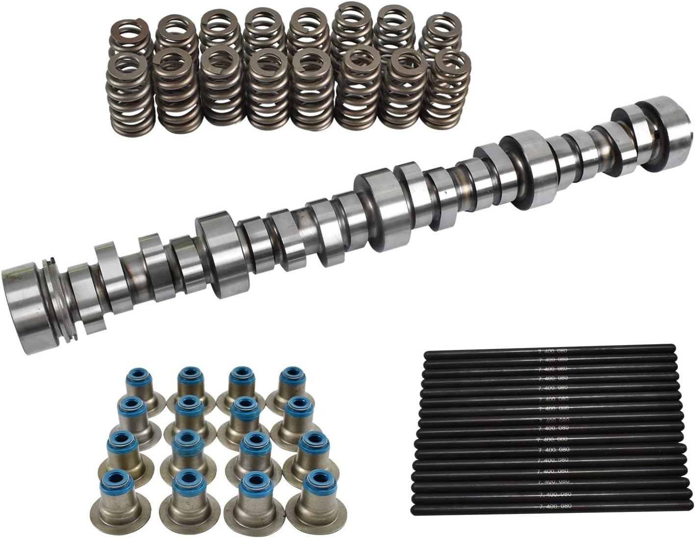 LS Stage 3 Truck Camshaft Kit Fit for 1999-2013 4.8 5.3 6.0 6.2 LS1 LS2 LS6 (...