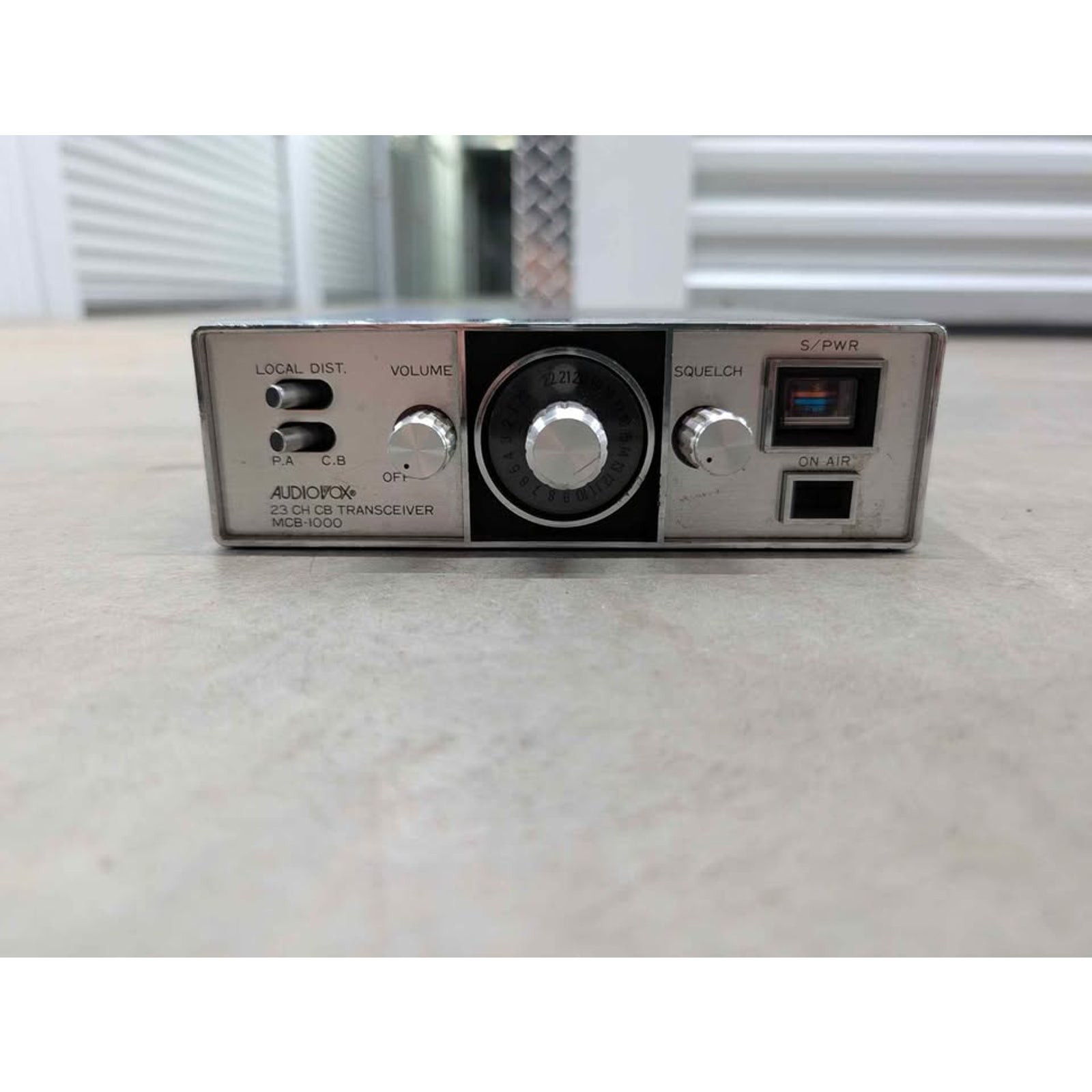 Vintage Audiovox MCB-1000 23 Channel CB Radio Transceiver (Made in Japan)
