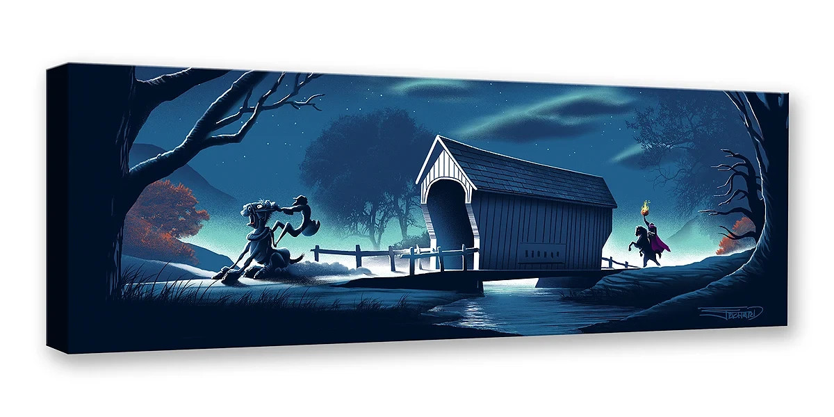 Sleepy Hollow Headless Horseman Disney Print JC RICHARD Ltd Ed TOC Legend Rides
