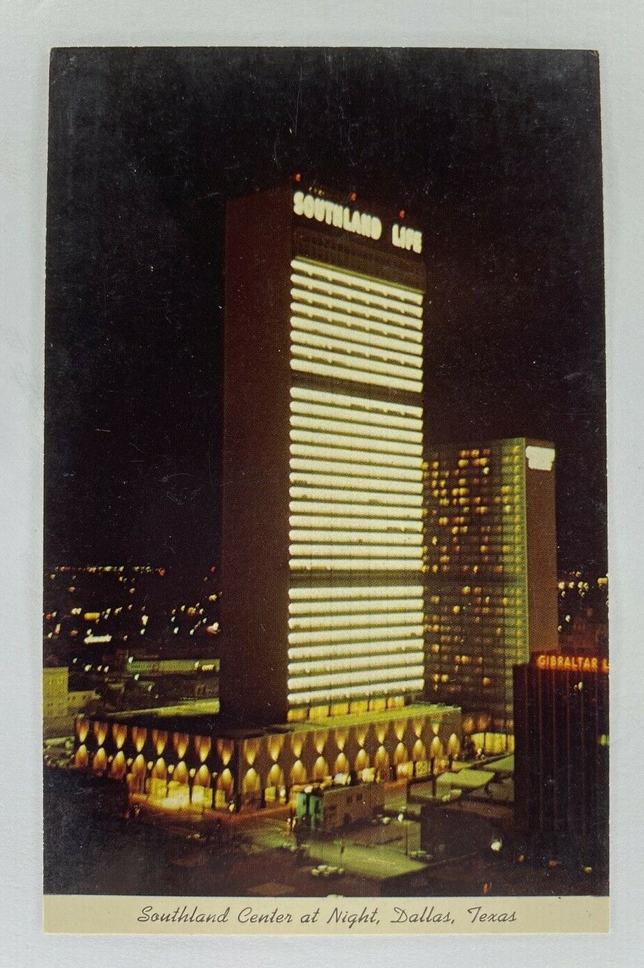 Vintage Southland Center Dallas, Texas Postcard, Circa 1950\'s
