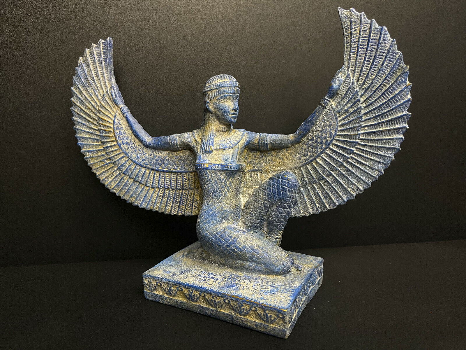Marvelous Egyptian ISIS goddess of healing and magic with wings of protection